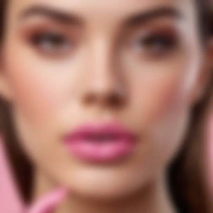 Tips for applying soft pink lipstick flawlessly