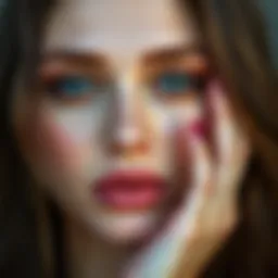 Natural earth tones for makeup application