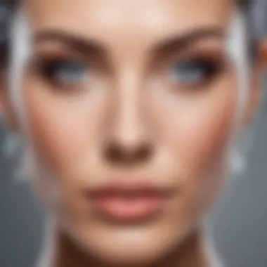 Characteristics of Diamond Face Shape Diagram illustrating the characteristics of a diamond face shape