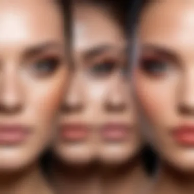 Makeup application techniques for different face shapes