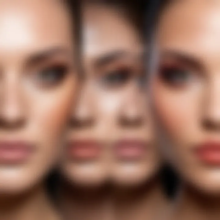 Makeup application techniques for different face shapes