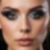 Elegant smokey eye makeup showcasing depth and artistry