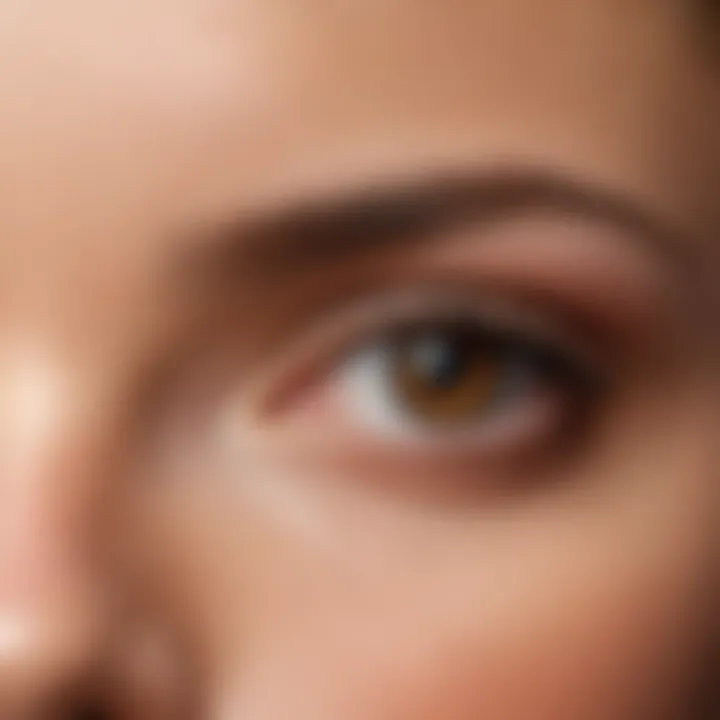 A close-up of skin tones and undertones