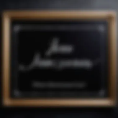 The Elegance of French Expressions A chalkboard with the phrase 'Je ne sais pas' written in elegant script
