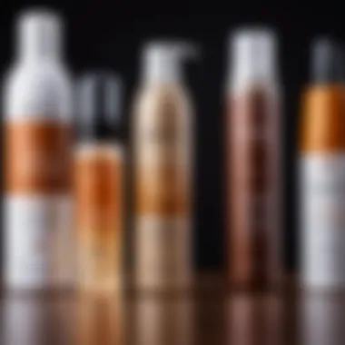Product range for maintaining hair color