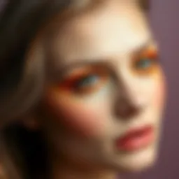Warm undertones represented by vibrant colors