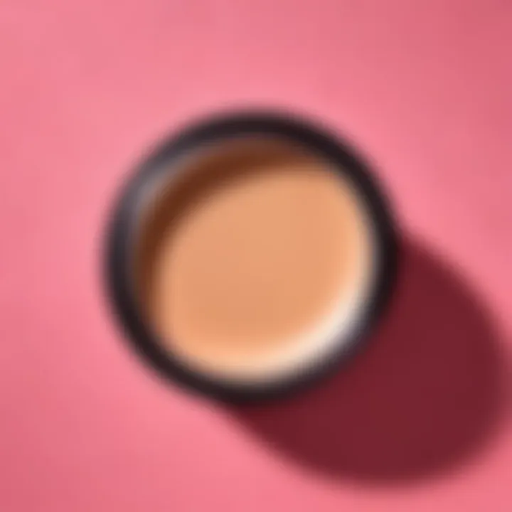 Close-up of Maybelline concealer packaging and textures