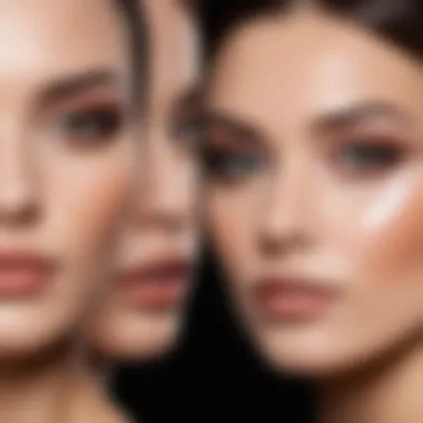 Aesthetic makeup techniques tailored for different face shapes