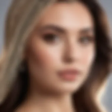 Elegant Arch for Round Face Elegant arch shape that enhances a round face