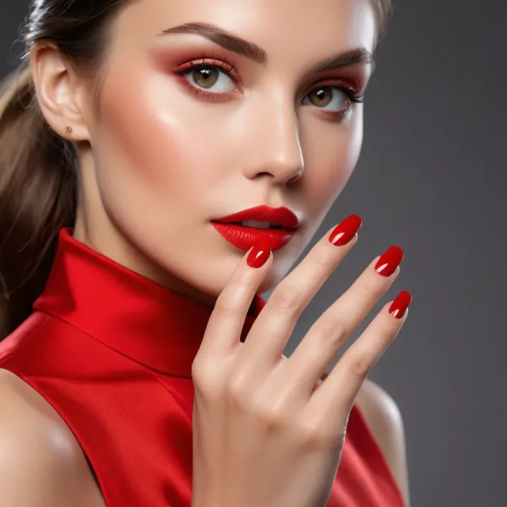 Nail Polish Colors That Complement Red Dresses
